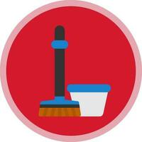 Mop Vector Icon Design