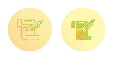Contract Vector Icon