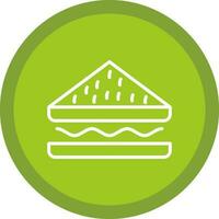 diseño de icono de vector de sándwich