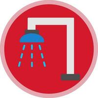 Shower Vector Icon Design