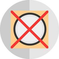 Do not tumble dry Vector Icon Design