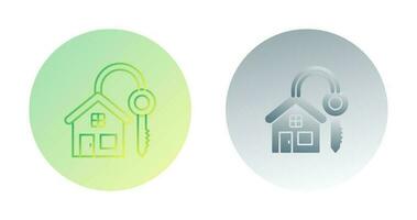 House Key Vector Icon