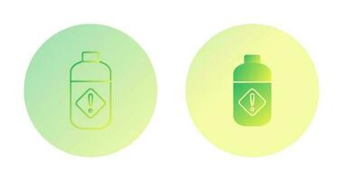 Pesticide Bottle Vector Icon