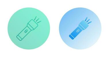 Flashlight Vector Icon