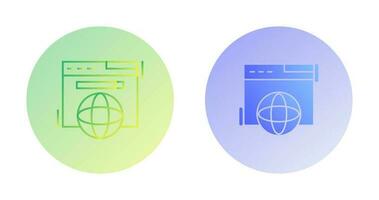 Browser Vector Icon