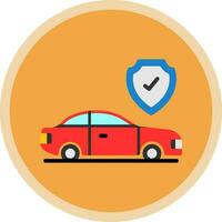 Car insurance Vector Icon Design