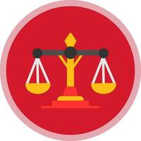 Justice Vector Icon Design