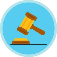 Gavel Vector Icon Design