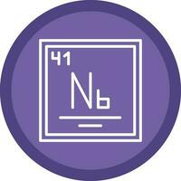 Niobium Vector Icon Design