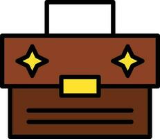 Suitcase Vector Icon Design