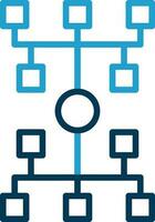 Algorithm Vector Icon Design