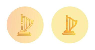 Harp Vector Icon