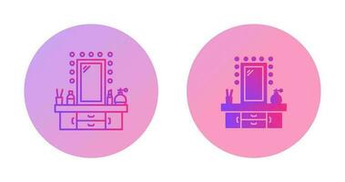 Dressing Table Vector Icon