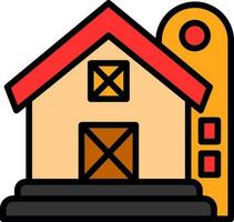 Barn Vector Icon Design