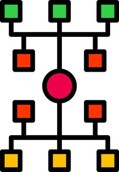 Algorithm Vector Icon Design