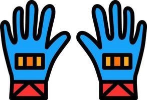 Gloves Vector Icon Design