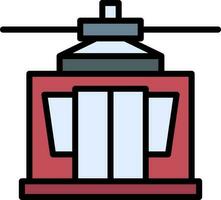 Gondola Vector Icon Design