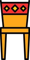Chair Vector Icon Design