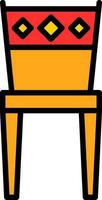 Chair Vector Icon Design