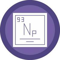 Neptunium Vector Icon Design