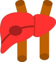 Liver Vector Icon Design