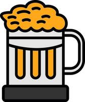 Beer mug Vector Icon Design