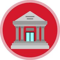 Courthouse Vector Icon Design