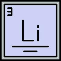 Lithium Vector Icon Design