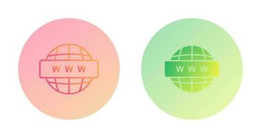 World Wide Web Vector Icon