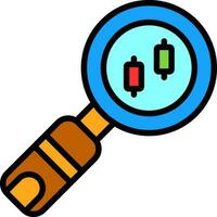 Analysis Vector Icon Design