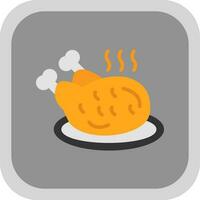 Chicken Vector Icon Design