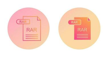 RAR Vector Icon