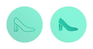 icono de vector de tacones