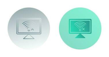 Disconnected Network Vector Icon