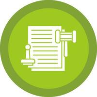 Corporate laws Vector Icon Design