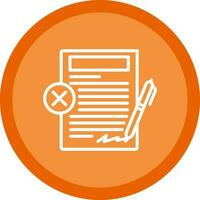 Disagreement Vector Icon Design