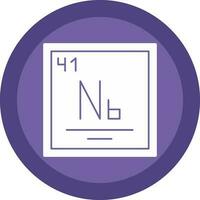 Niobium Vector Icon Design