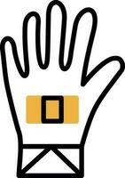 Glove Vector Icon Design