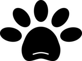 Paw Vector Icon Design