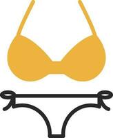 Bikini Vector Icon Design