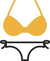 bikini vector icono diseño