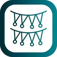 Garlands Vector Icon Design