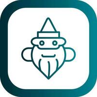 Gnome Vector Icon Design