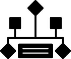 Hierarchical structure Vector Icon Design