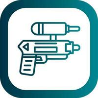 diseño de icono de vector de pistola de agua