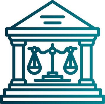 Supreme court Vector Icon Design