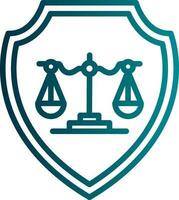 Law firm Vector Icon Design