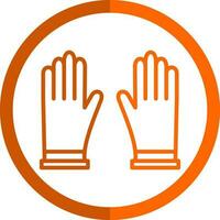 Gloves Vector Icon Design