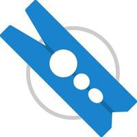 Clothespin Vector Icon Design