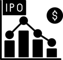 ipo vector icono diseño